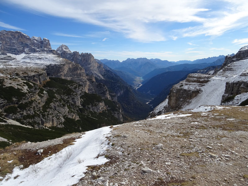 ai piedi delle....Tre Cime di Lavaredo